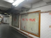 Art is true - gesehen im U-Bahnhof Concorde